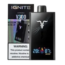 Vape Descartável Ignite V300 30000 Puffs 5% de Nicotina - Strawberry Ice
