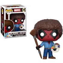 Funko Pop Marvel Deadpool - Deadpool As Bob Ross 319