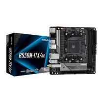 Placa Mãe AM4 Asrock B550M-Itx/ Ac HDMI/ DP/ DDR4/ USB3.2