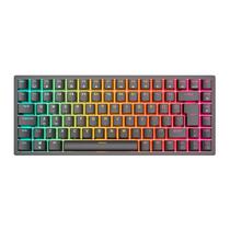 Teclado Royal Mecanico RK84 RGB s/f Black SW Brown Switch Brown