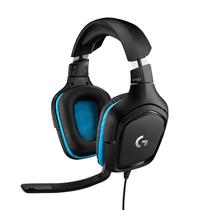 Headset Gamer Logitech G432 USB  Preto