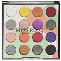 Paleta de Sombras Miss Rose 16 Colores