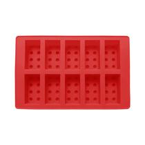 Molde de Silicona para Hielo Danny Home DH3499 Rojo