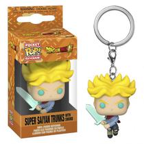 Funko Pop Keychain Dragonball Super Trunks Super Saiyan W/Sword 59523