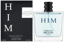 Perfume Christian Breton Him Edt 100ML - Masculino