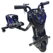 Triciclo Eletrico HYE-TR01 6.5" - Black White Lightning