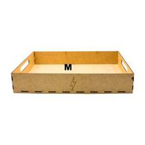 Caixa de MDF para Montar Cesta Tamanho M 30X20X7 CM