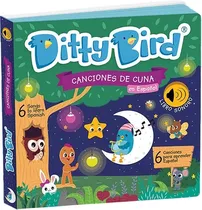 Livro Musical Ditty Bird Canciones de Cuna - 978-1-83820-641-3