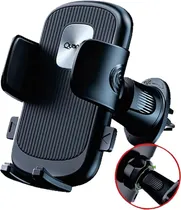 Suporte de Celular para Carro Quanta QTSCA50 Airgrip - Preto