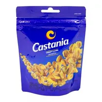 Milho Crocante Temperado Castania Pacote 90G