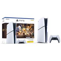 Console Sony Playstation 5 de 1TB SSD CFI-10024 Slim Disk Genshin Impact Edition Edition - Branco/Preto (Japones)