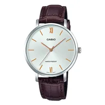 Relogio Femenino Analógico Casio LTP-VT01L-7B2 Couro Marrom