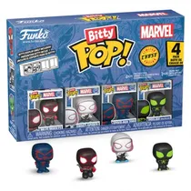 Funko Bitty Pop Marvel Spider-Man Miles Morales 4PACK 85702