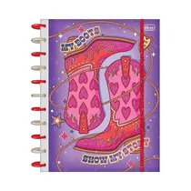 Cuaderno Universitario Inteligente Tilibra West Girl 359782 160 Hojas
