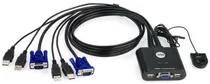 Aten CS22U-At 2-Port USB VGA KVM Switch | Eet