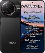 Smartphone Xiaomi Poco F7 Ultra 5G Dual Sim 6.67" 16GB/512GB Preto (Global)