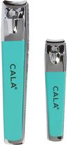 Corta Unha Cala Clipper Duo 50811 - Azul (2 Pecas)