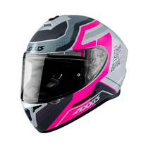 Capacete Axxis Draken s Cougar A8 - Fechado - Tamanho XL - Gloss Fluor Pink