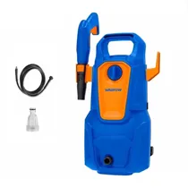 Lavadora de Pressão Wadfow WHP3A14 - 1400W - 110BAR - 220V - Azul e Laranja