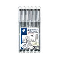 Boligrafo Rotulador Staedtler Fineliner Pigment Liner 308 SB6P 6 Unidades