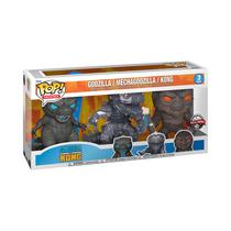 Funko Pop! Godzilla VS Kong Special Edition - Godzilla/Kong/Mechagodzilla 382