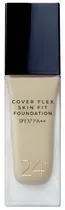 Base Liquido B.O.M Beauty Cover Flex Skin Fit 24HR 25 Sand Beige - 30ML