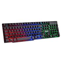 Teclado Gamer Mecanico Kolke Delta KET-1203 - com Fio - Espanhol - Preto