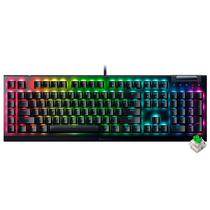 Teclado Gamer Mecanico Razer Blackwidow V4 X USB / RGB / Ingles - Preto (RZ03-04700200-R3U1)