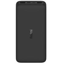 Carregador Portatil Xiaomi Redmi PB200LZM 18W / 20000MAH / 2X USB / Micro-USB / USB-C / Versao Chinesa - Black