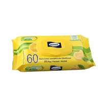 Toallitas Desmaquillantes Milmil Lemon & Mint 60 Unidades