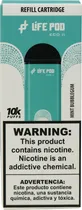 Vape Descartável Life Pod - Mint Bubblegum - 10000 Puffs