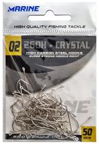 Anzol Marine Sports Crystal Nickel 260H 02 (50 PCS)