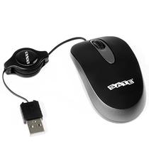 Mouse Satellite A-80 Retratil 1200 Dpi USB - Preto