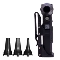 Soprador de Ar Eletrico Sem Fio F021 com Lanterna LED (7 Modos) / 8000MAH / 110000RPM / Recarregavel - Preto