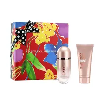 Kit Carolina Herrera 212 Vip Rose Eau de Parfum 80ML + Body Lotion 100ML
