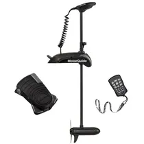 Motor Elétrico Motorguide XI5 - 80 Libras - 60 Haste (153CM) 24V Controle Sem Fio e Pedal Água Doce - Sonar/GPS MOT940800240