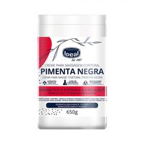 Creme para Massagem Corporal Ideal Pimenta Negra 650G