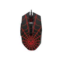 Mouse Xtech XTM-M520SM Spiderman Preto/Vermelho