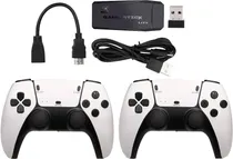 Console Game Stick Gamepad M8PRO 4K 3D com 2 Controles - White