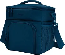 Lancheira Escolar Bentgo Prep Deluxe Multimeal Bag - Bgprpbag-NB Navy Blue