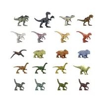 Figuras de Dinosaurios Mattel Jurassic World Dominion Minis Multipack Ensemble GYY79 20 Piezas