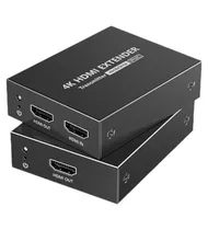 F. HDMI 50M Extender 4K 60HZ 1CH IU1465P Par TX-RX Poc Iuron