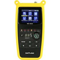 Localizador de Saltelite Satlink WS6933 Preto / Amarelo (Caixa Pequena)