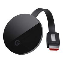 Google 4 Chromecast GA3A00410A03 4K Ultra HD Wifi Google TV - Preto