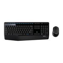 Tec/Mouse Logitech MK345 Espanhol Preto Wireless