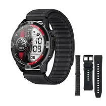 Smartwatch G-Tide R6 Pro - Bluetooth - GPS - A Prova D'Água - com Pulseiras Extra - Preto