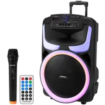 Caixa de Som Magnavox MPS4114/Mo 15" 60 Watts Con Bluetooth/USB Y Radio FM - Preto