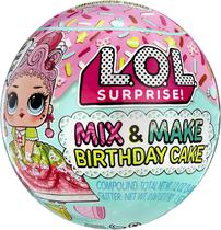 Boneca L.O.L Surprise Mix & Make Brithday Cake - 593140EUC