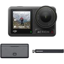 Camera de Acao Dji Osmo Action 4 Adventure Combo - 27MP - 4K - A Prova D'Agua - Preto