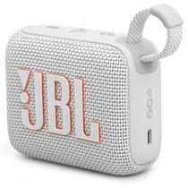 Speaker JBL Go 4 4.2 Watts RMS com Bluetooth - Branco